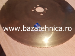 Ascutit disc pentru taiat otel fi 350 x 3 x fi 40