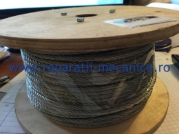 Cablu tractiune din otel 4mm, rola 100 m