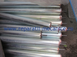 Productie role gravitationale, 60x600mm cu ax 12 mm